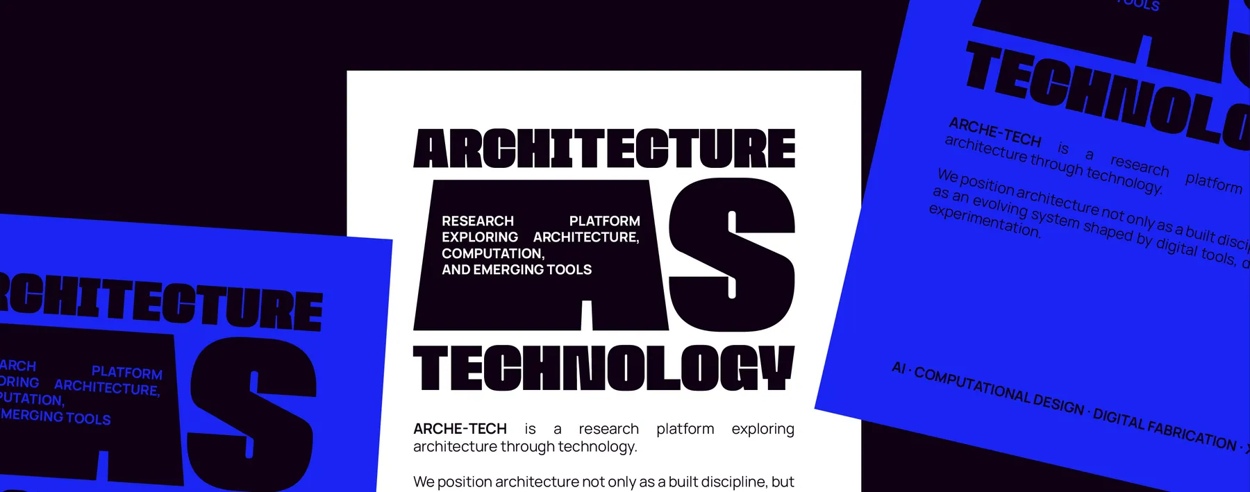 The Architecture as Technology spread